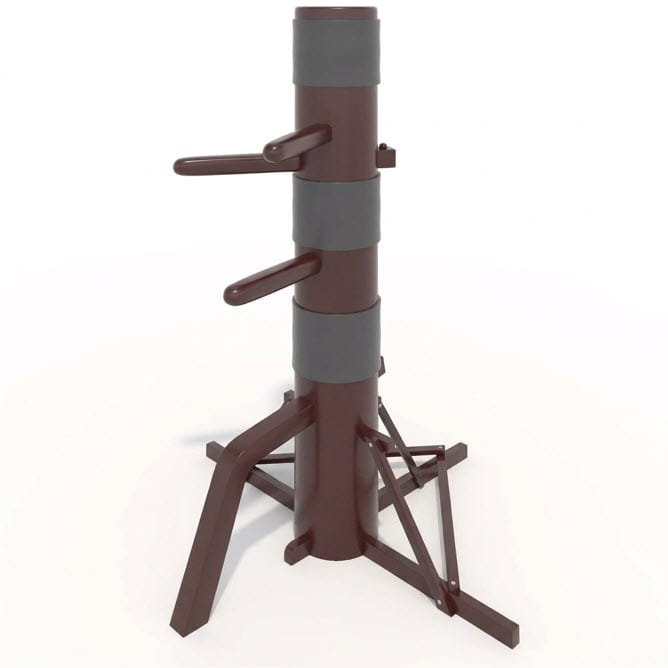 Eclipse Martial Art Supplies sporting goods Brown Wing Chun Dummy 67 inch Free Standing Jeet kune do