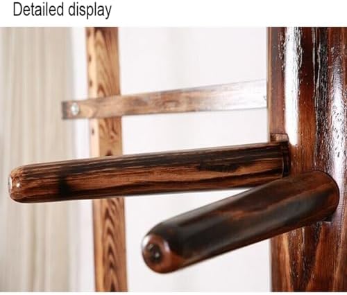 Eclipse Martial Art Supplies sporting goods Brown Wood Wing Chun Adjustable Frame Target Training Dummy