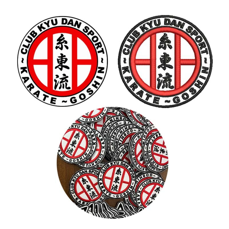 Eclipse Martial Art Supplies sporting goods Custom Embroidered Martial Arts Karate Taekwondo Patches