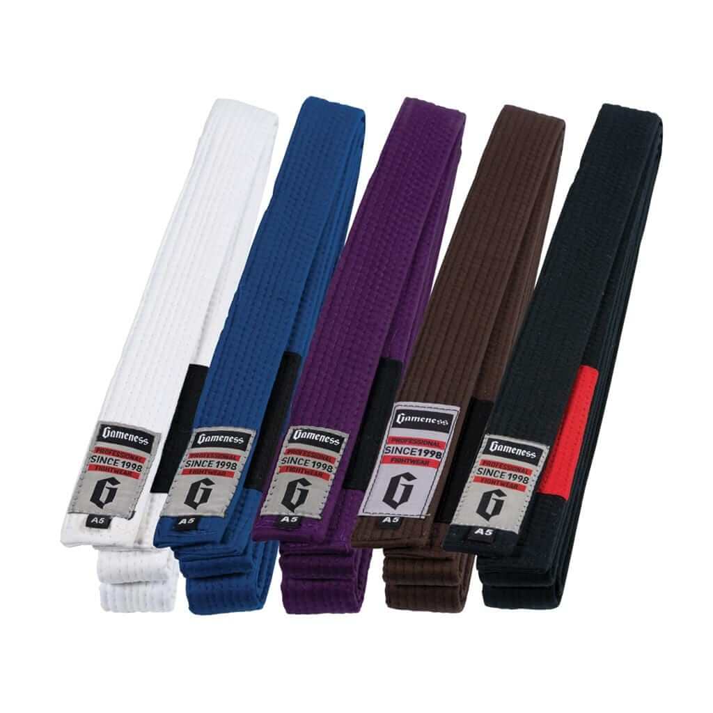 Eclipse Martial Art Supplies sporting goods GAMENESS ADULT BELT BJJ Brazilian Jiu jitsu