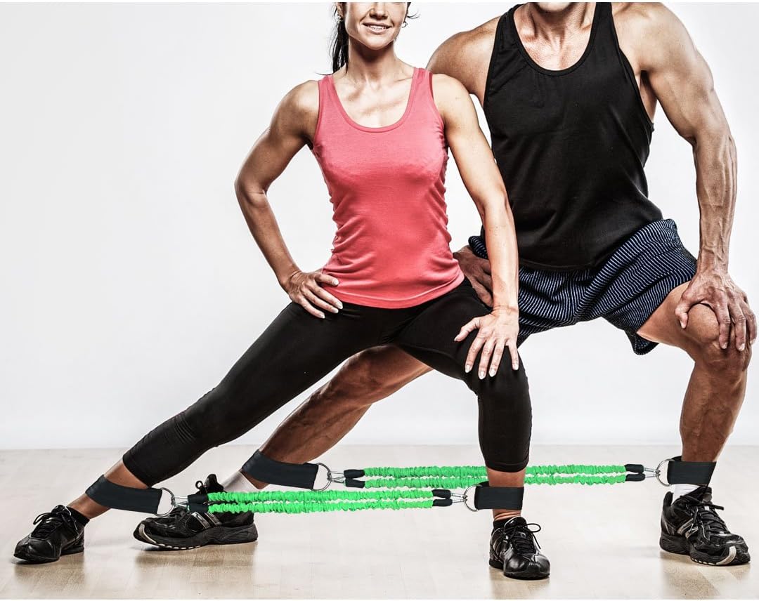 Eclipse Martial Art Supplies sporting goods green Ankle Resistance Training Speed and Agility Band