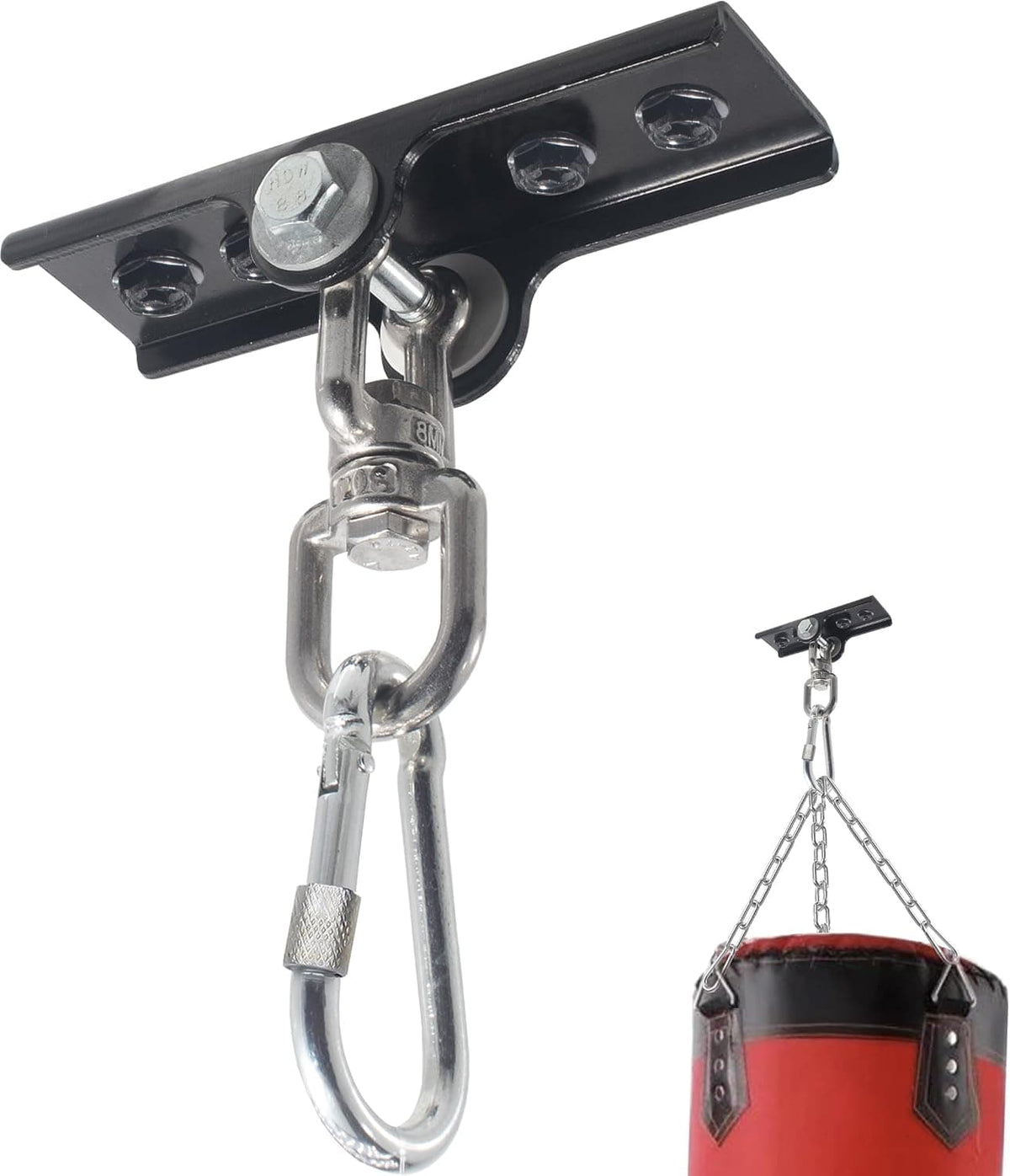 Eclipse Martial Art Supplies sporting goods Heavy Duty Punching Bag Hanger with 360° Swivel holds 300 lbs