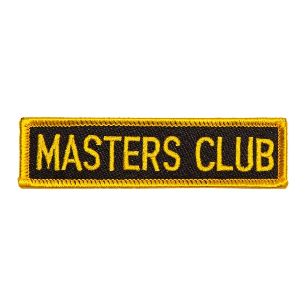 Eclipse Martial Art Supplies Sporting Goods Masters Club Instructor Patches Martial Arts Karate