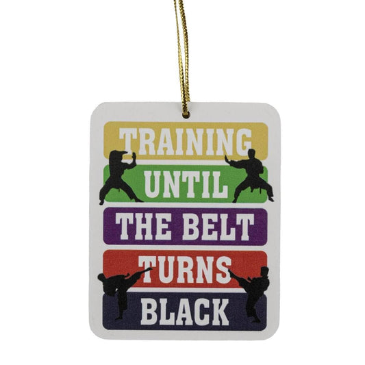 Eclipse Martial Art Supplies Sporting Goods Ornament - Train Until your belt turns black