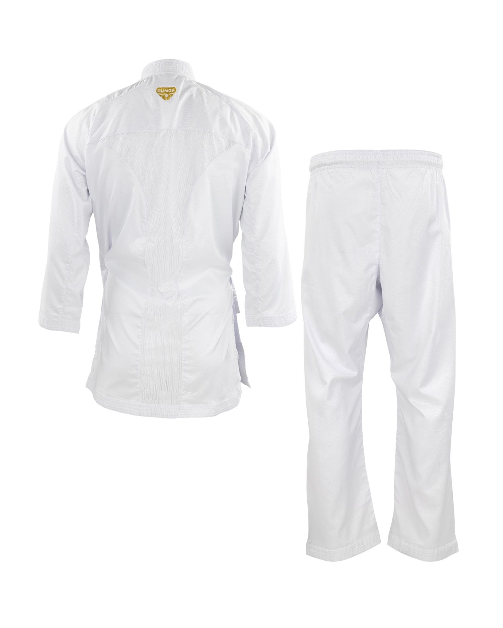Eclipse Martial Art Supplies sporting goods Punok Takyon Gold Kumite Gi Set WKF approved