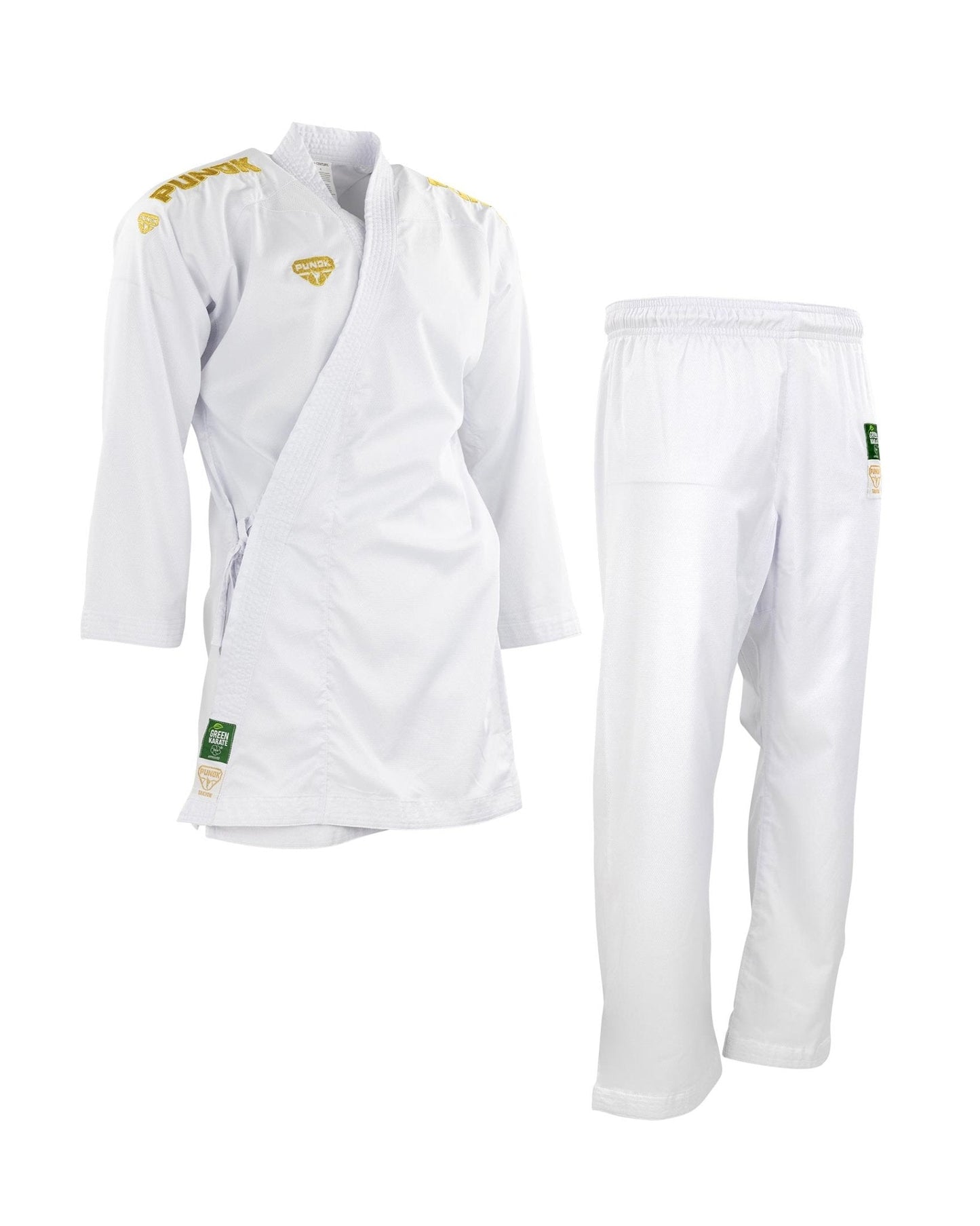 Eclipse Martial Art Supplies sporting goods Punok Takyon Gold Kumite Gi Set WKF approved