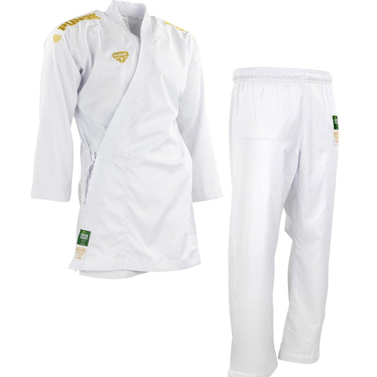 Eclipse Martial Art Supplies sporting goods Punok Takyon Gold Kumite Gi Set WKF approved