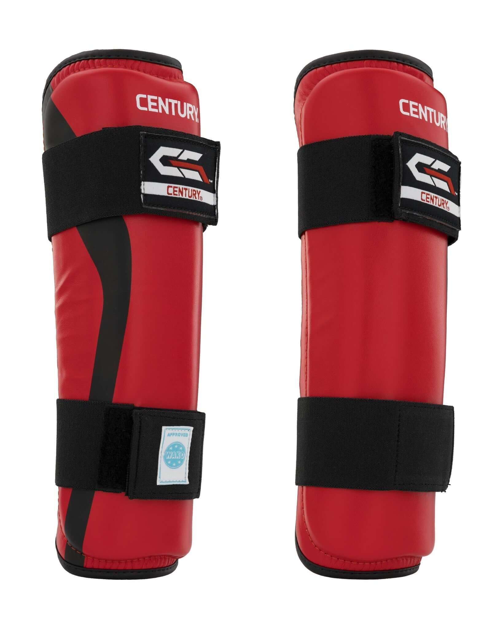 Eclipse Martial Art Supplies Sporting Goods red/black / child C-Gear Determination Shin Guards Sport Karate