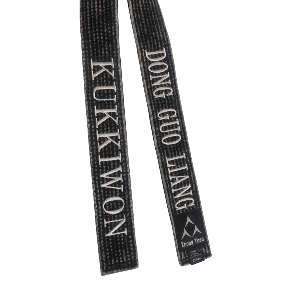 Eclipse Martial Art Supplies sporting goods Vintage Pre-Distressed Custom Embroidered Martial Arts Black Belt Karate Taekwondo