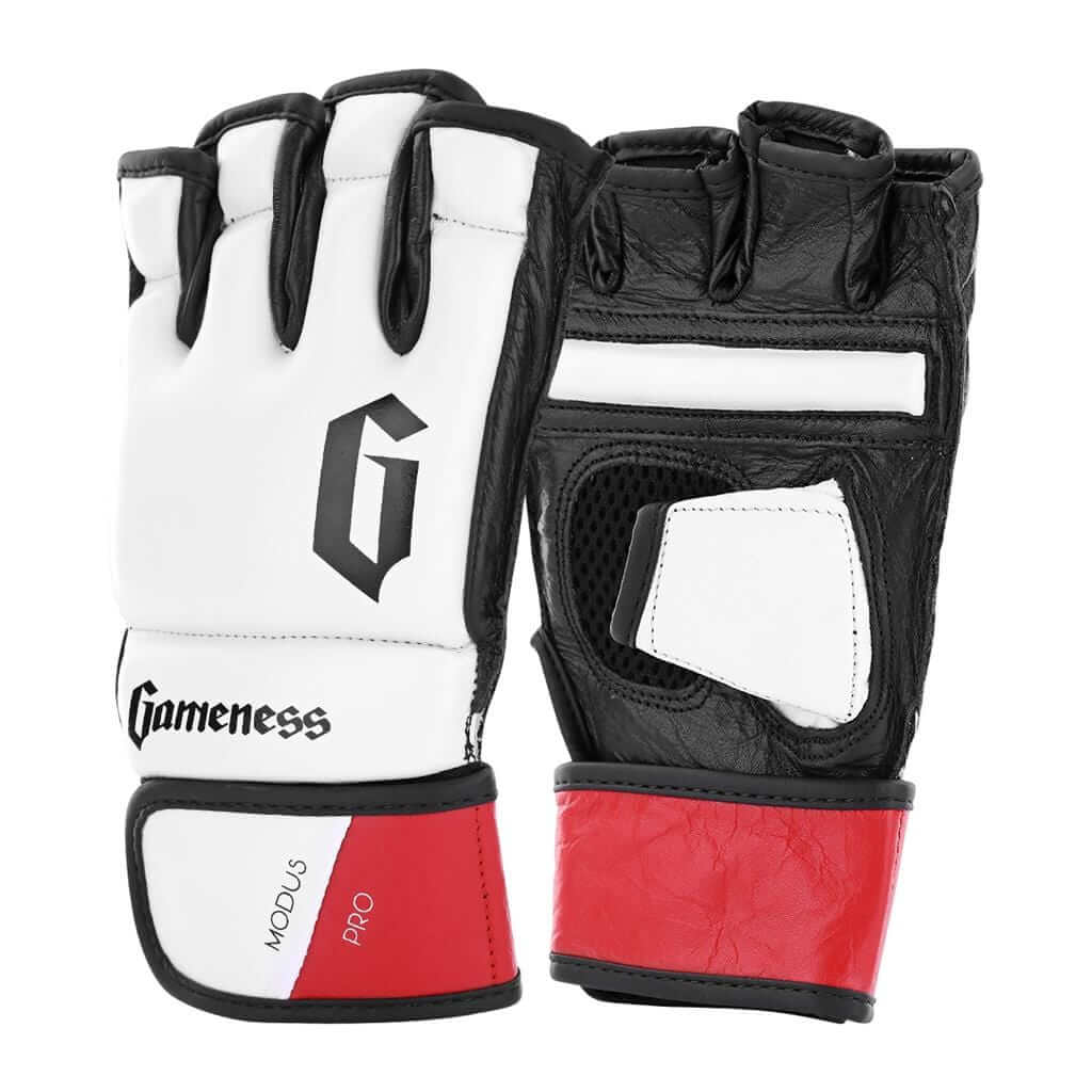 Eclipse Martial Art Supplies sporting goods white/black/red / small MODUS PRO BAG GLOVE punching bag gloves