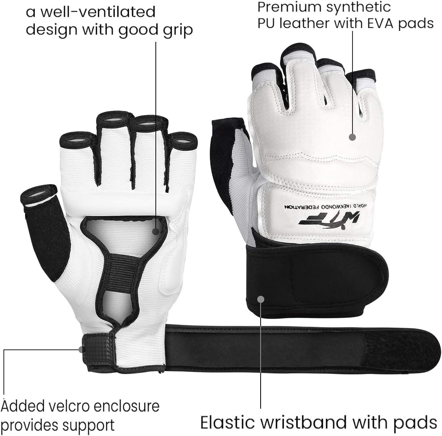 Eclipse Martial Art Supplies sporting goods WTF HAND PROTECTOR and Foot Protectors