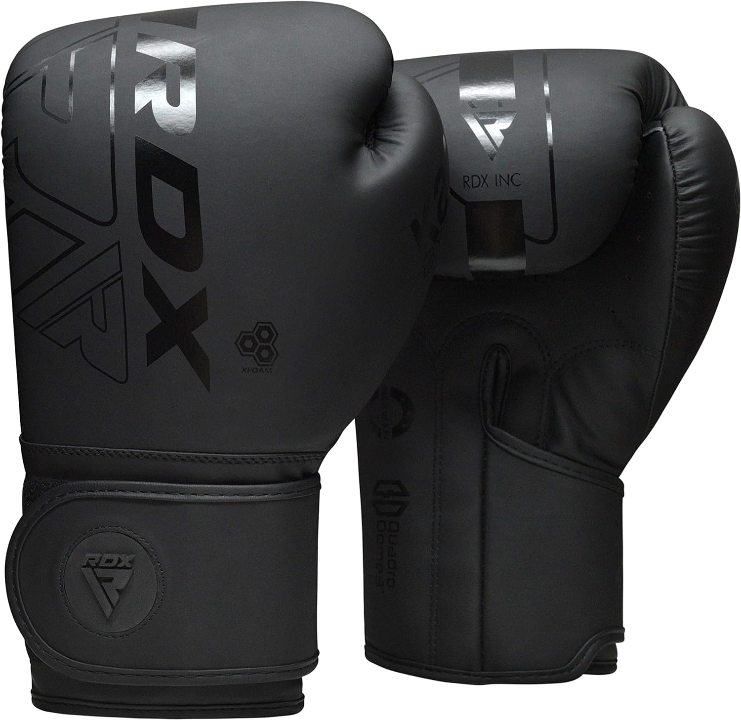 Eclipse Martial Art Supplies Training Gloves BLACK / 10 OZ RDX Boxing Gloves Men Women, Pro Training Sparring, Maya Hide Leather Muay Thai MMA Kickboxing, Adult Heavy Punching Bag Gloves Mitts Focus Pad Workout, Ventilated Palm