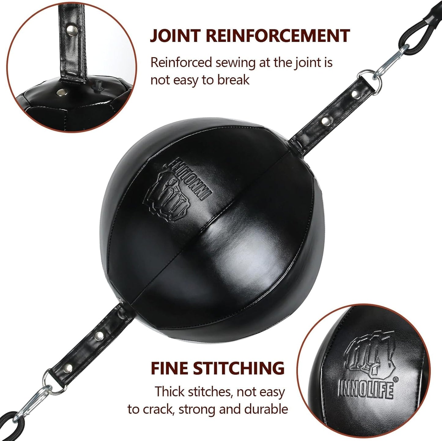 Eclipse sporting goods Double End Punching Ball Striking Punching Bag Kit