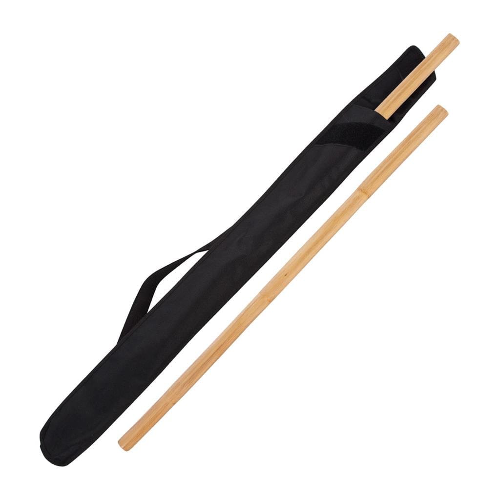 EclipseMartialArts sporting goods 2 sticks Peeled Escrima Set with case
