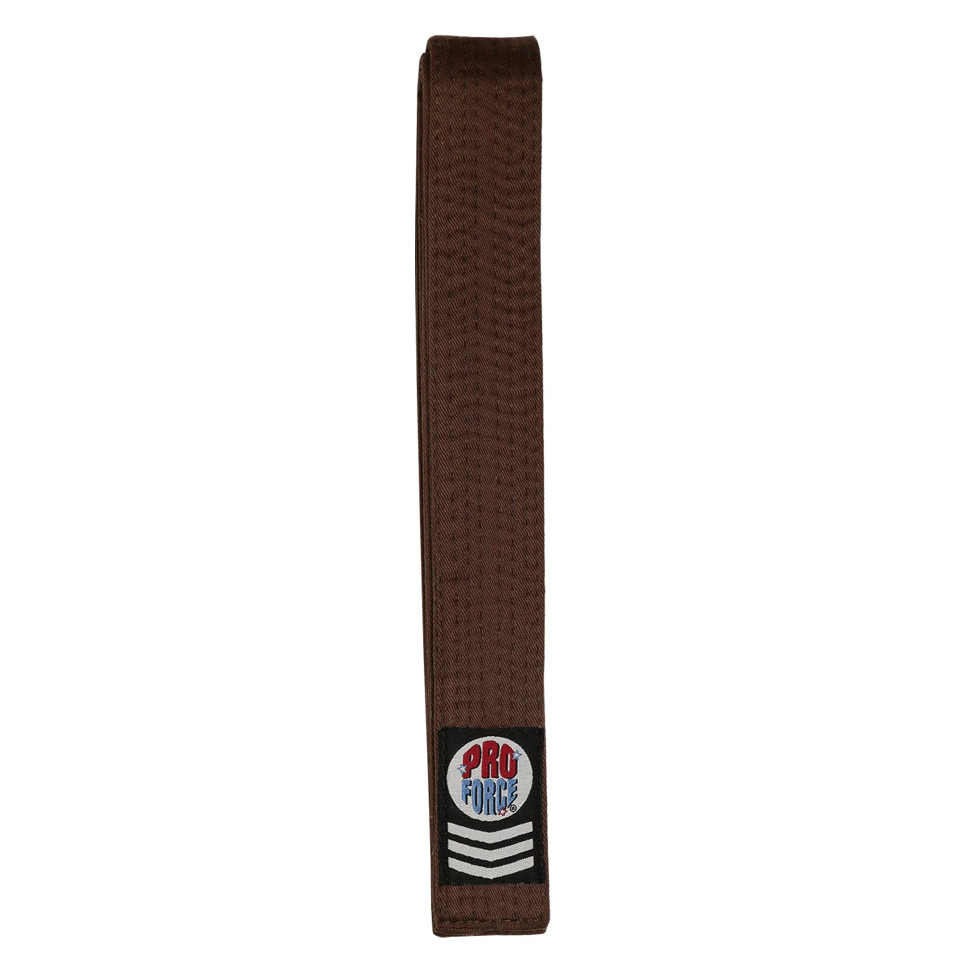 EclipseMartialArtsSupplies sporting goods Brown / 0 child small ProForce Gladiator 1.75 inch wide Double Wrap Karate Belts