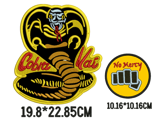 EclipseMartialArtsSupplies sporting goods Cobra Kai Patch Set