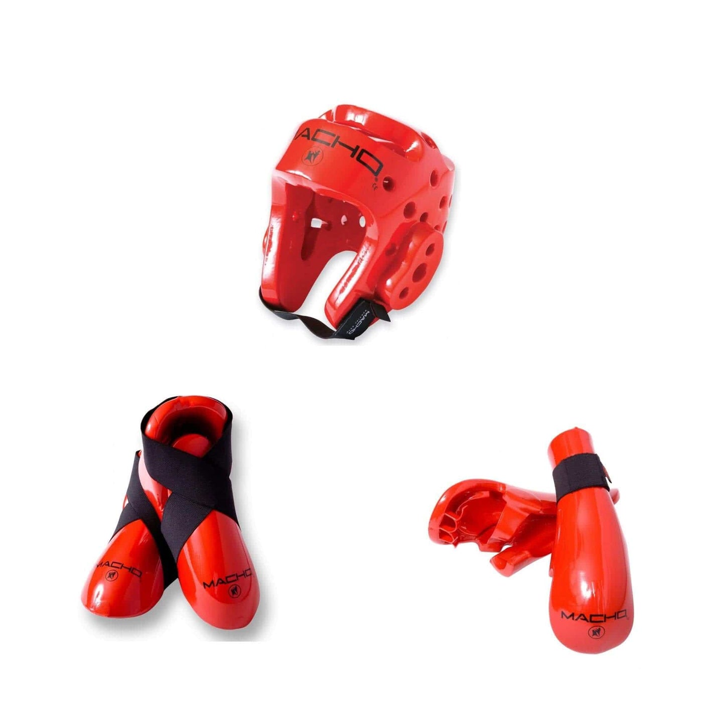 EclipseMartialArtsSupplies sporting goods Macho Dyna Combo Karate Sparring Gear Set