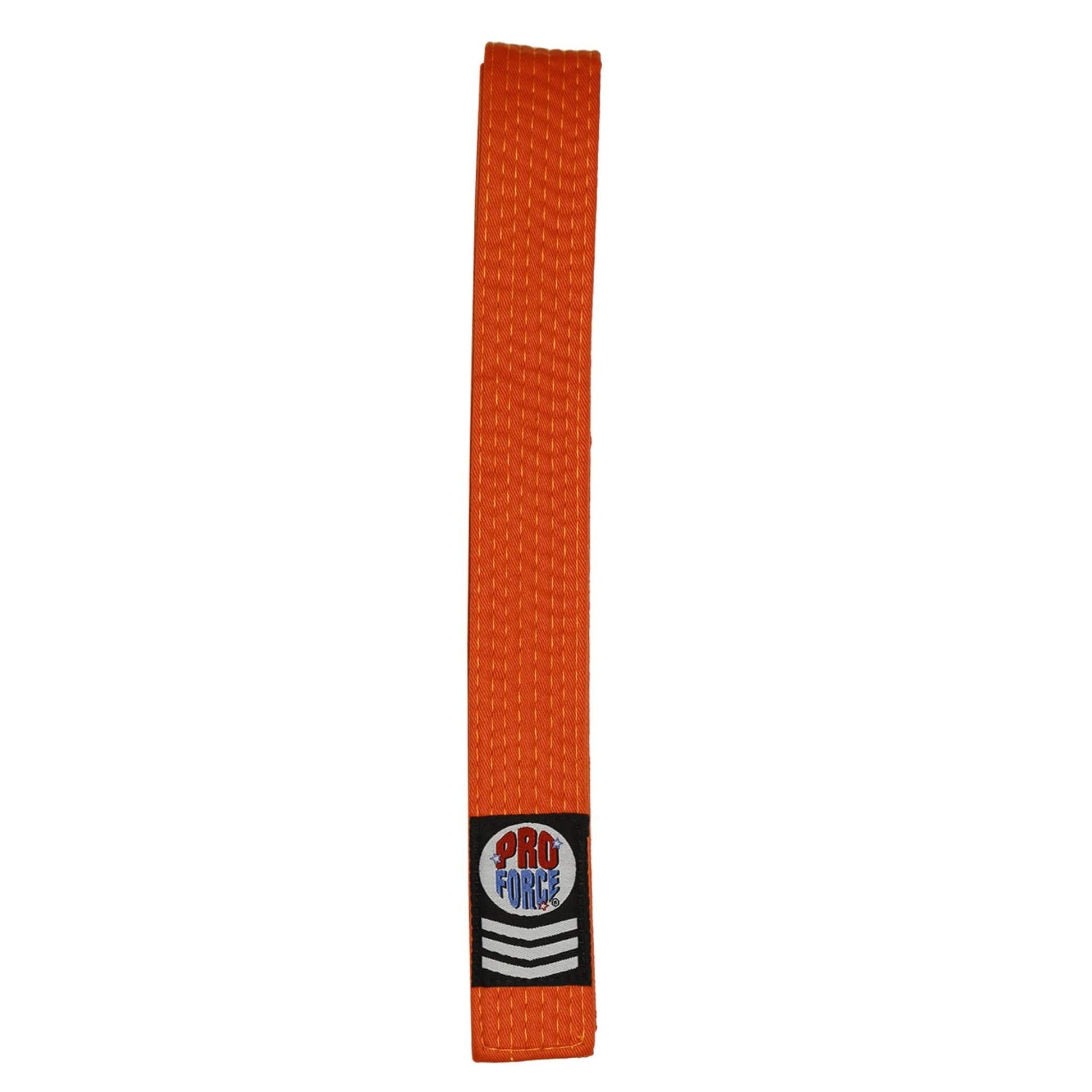 EclipseMartialArtsSupplies sporting goods Orange / 0 child small ProForce II 1.5 inch Double Wrap Solid Karate Belts