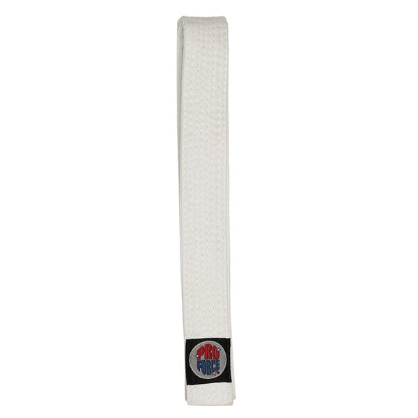 EclipseMartialArtsSupplies sporting goods White / 0 child small ProForce Gladiator 1.75 inch wide Double Wrap Karate Belts