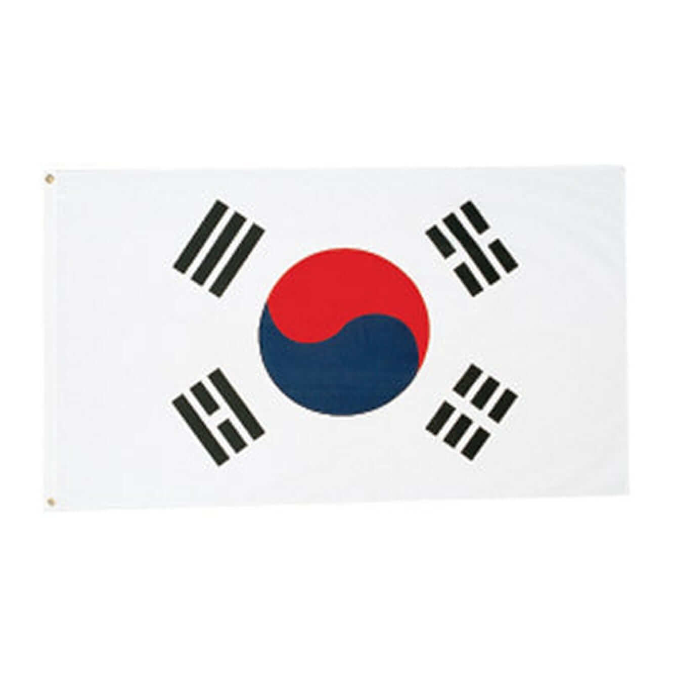 EclipseMartialArtSupplies sporting goods Korean Flag dojo wall flag 36 x 60 inch