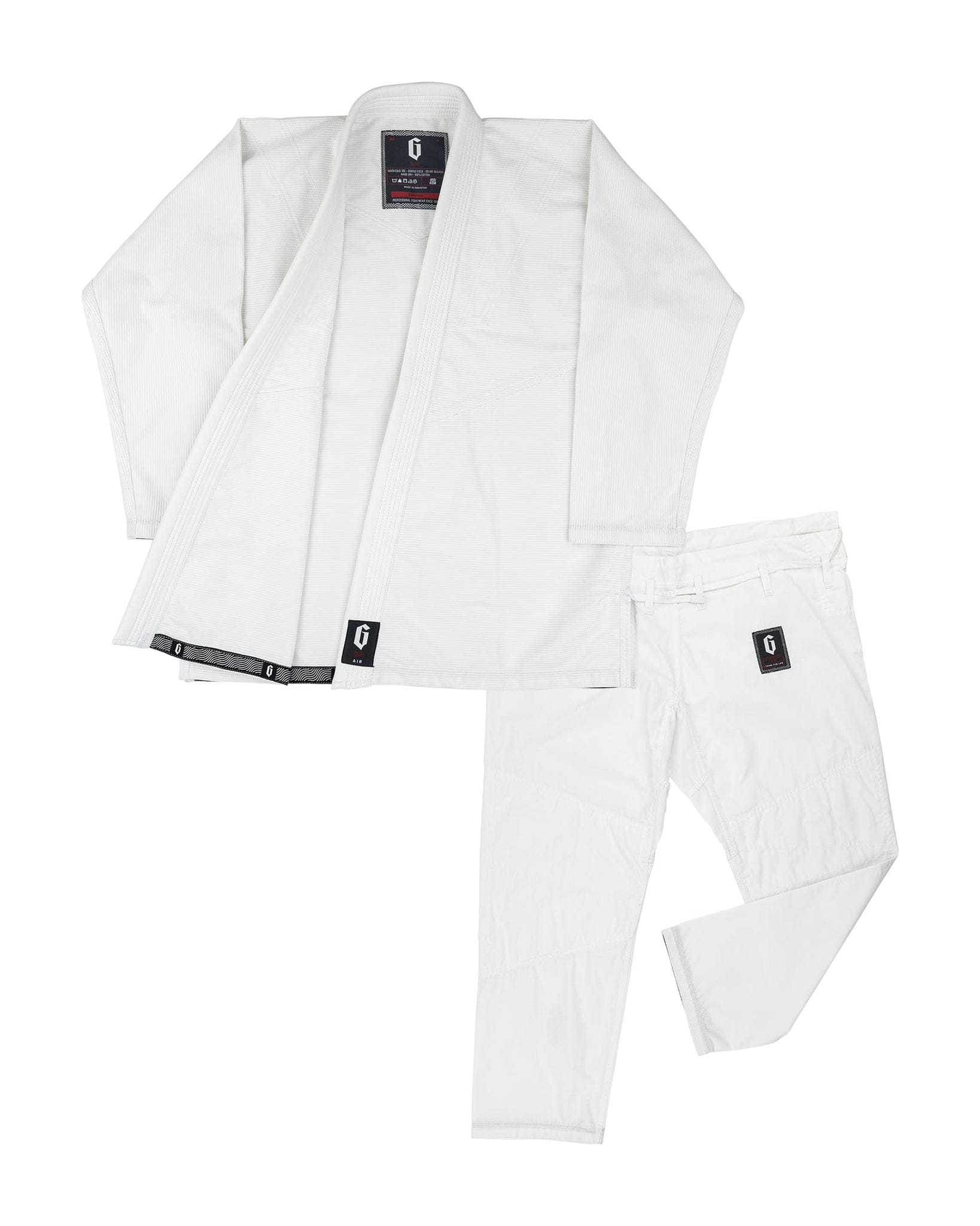 EclipseMartialArtSupplies sporting goods white / A0 Gameness Men's Air Gi 3.0 BJJ Brazilian Jiu jitsu