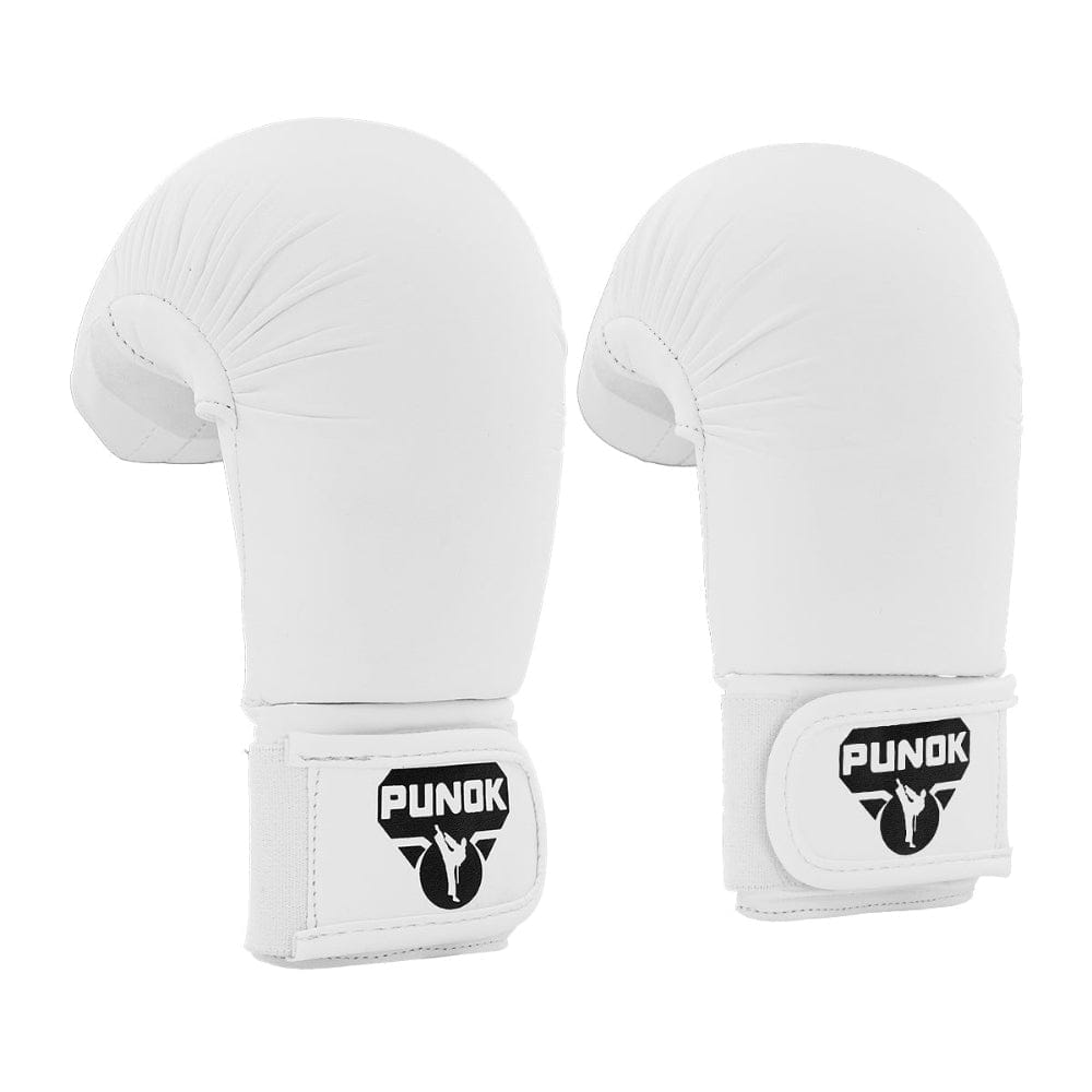 EclipseMartialArtSupplies sporting goods White / small Punok Karate White Punches AAU approved