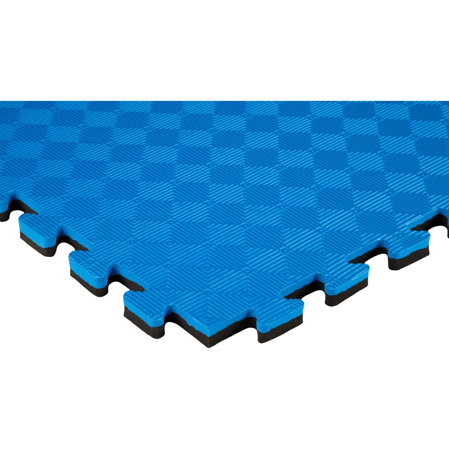 Fitvids Tumbling Mats Black/Blue ProForce Deluxe Reversible Jigsaw Mat