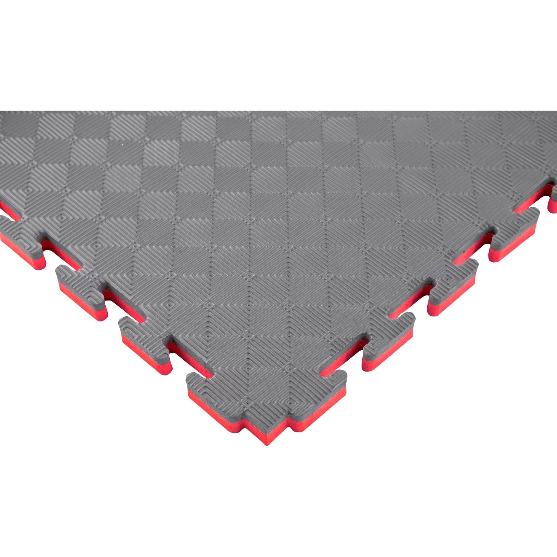 Fitvids Tumbling Mats Red/Grey ProForce Deluxe Reversible Jigsaw Mat