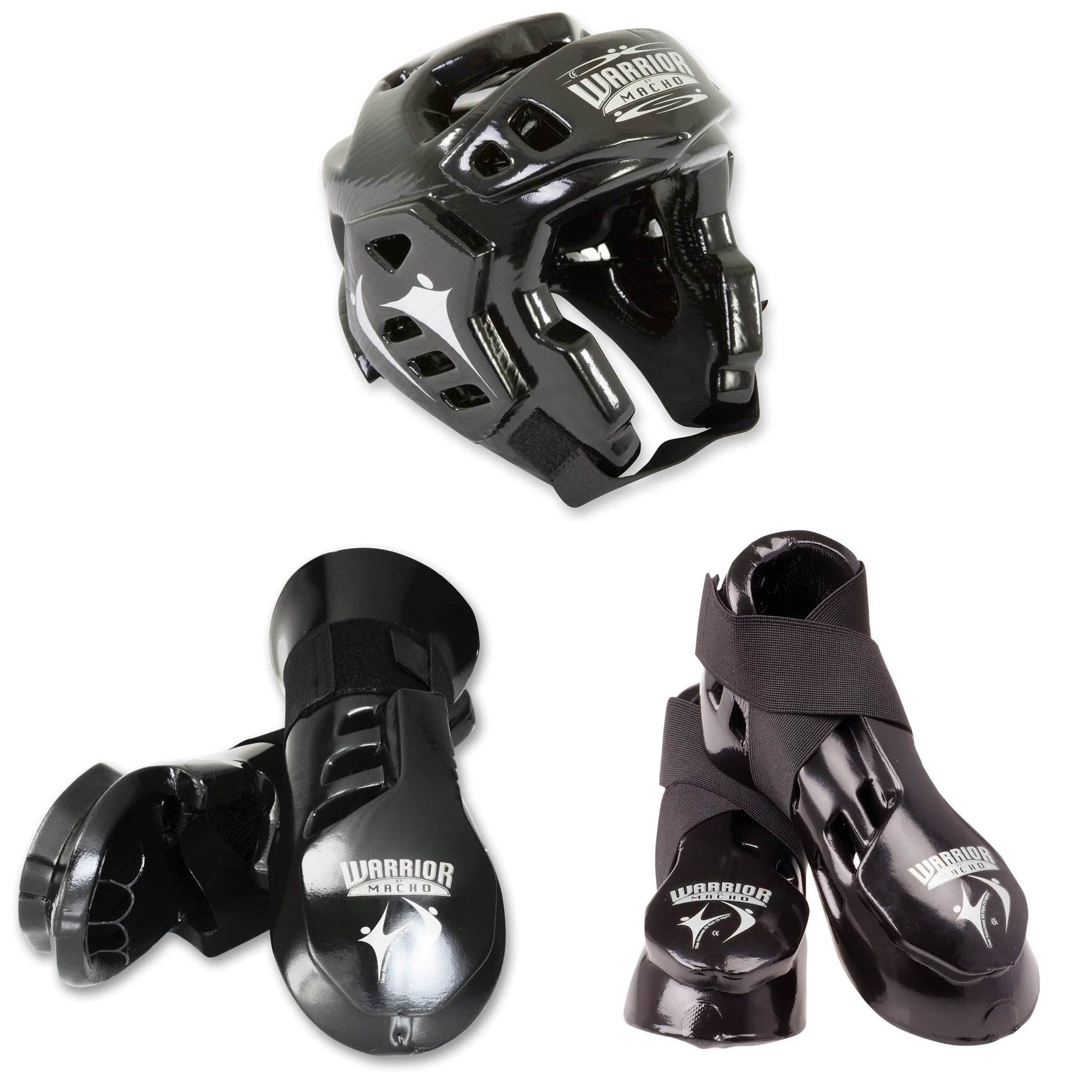 martial arts gear Macho Warrior Combo Karate Sparring Gear Set