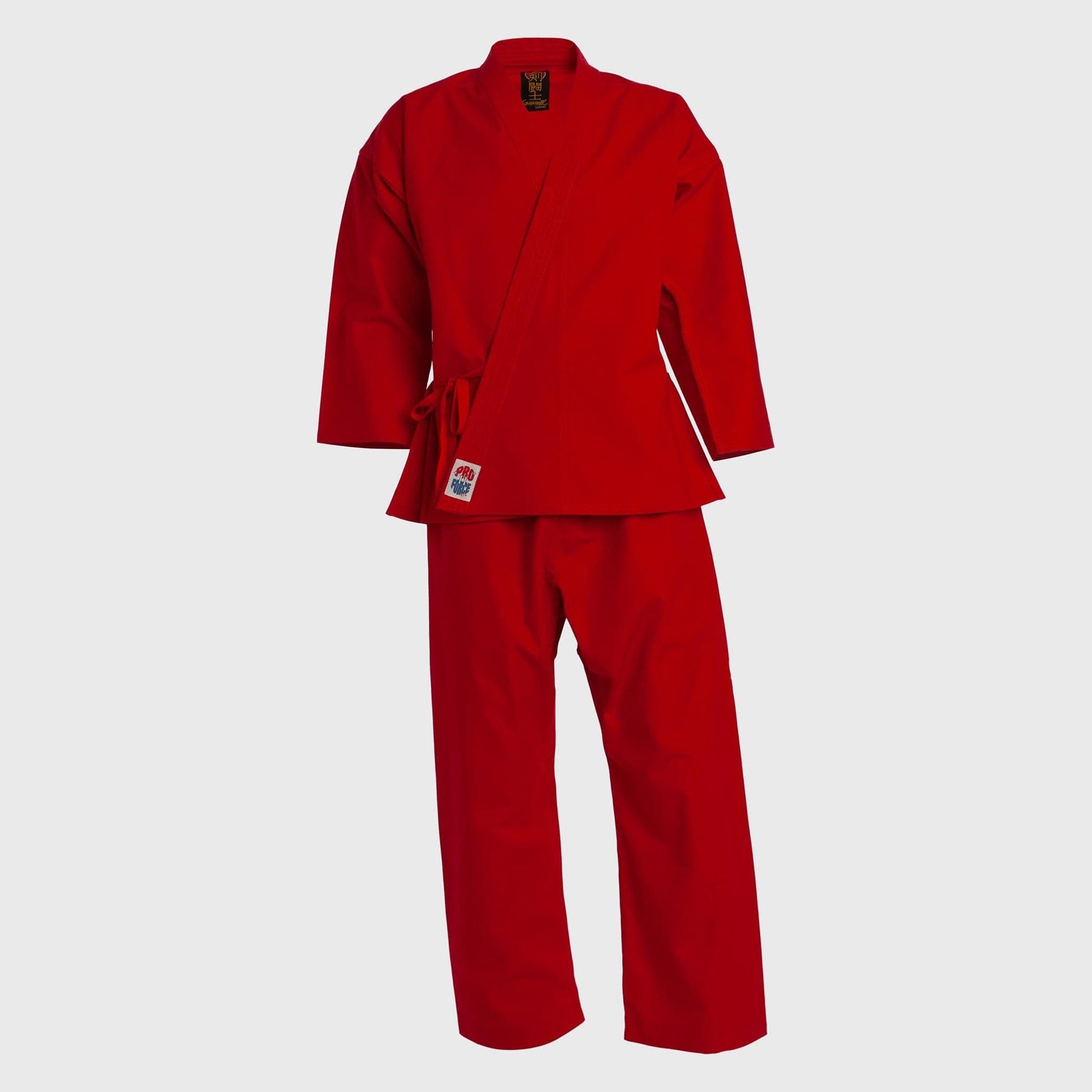 ProForce Karate Uniform red / 2 Proforce Diamond II Uniform 12oz Brushed Cotton Heavyweight gi