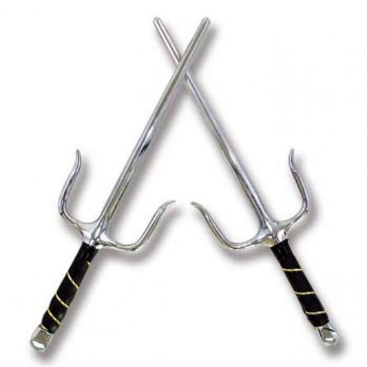 ProForce sporting goods 15 inch Chrome Octagon Sai karate Kata