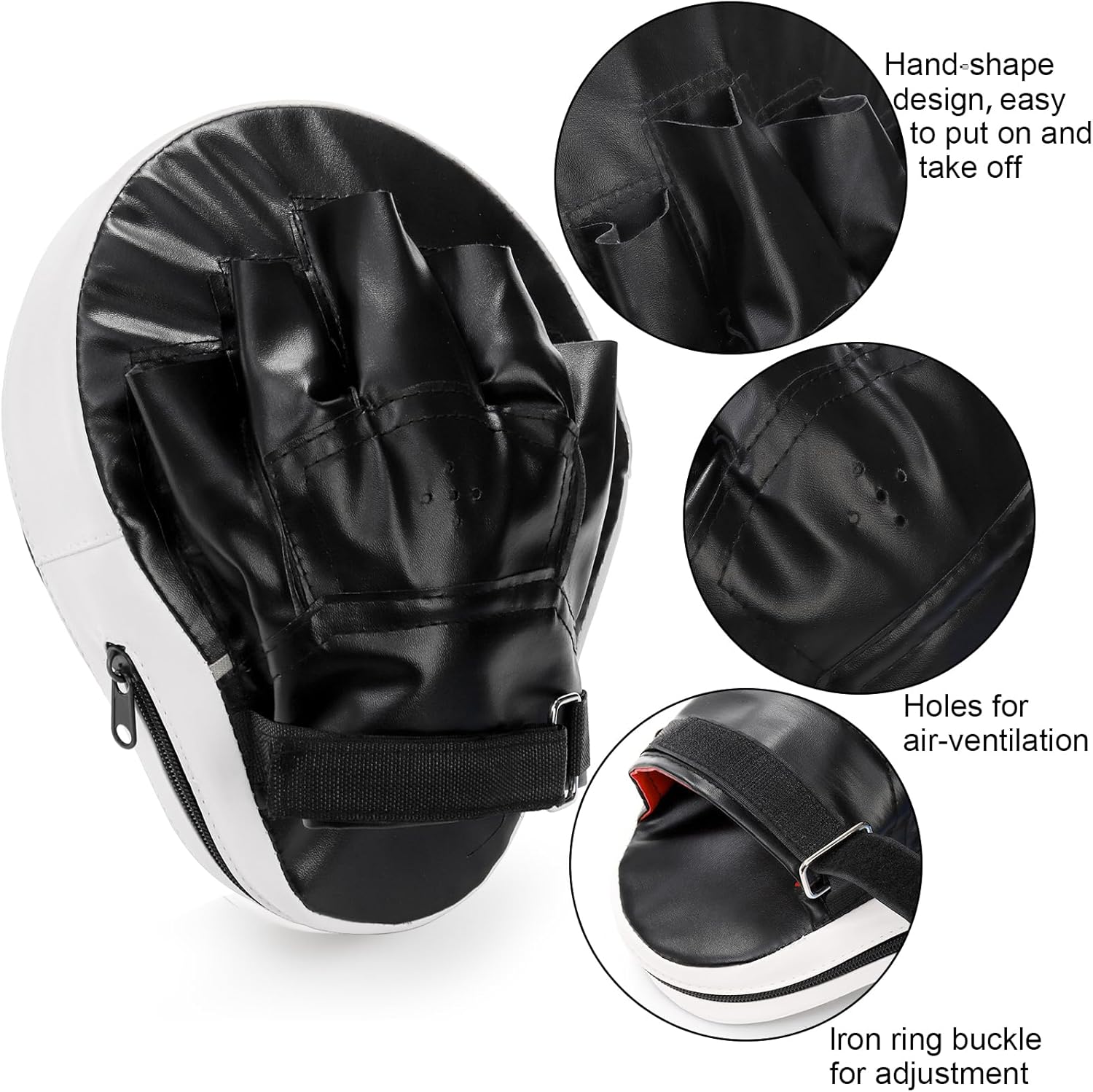 ProForce sporting goods 2-in-1 Punching Mitts Kick Pack Set Mitts and Thai Shield