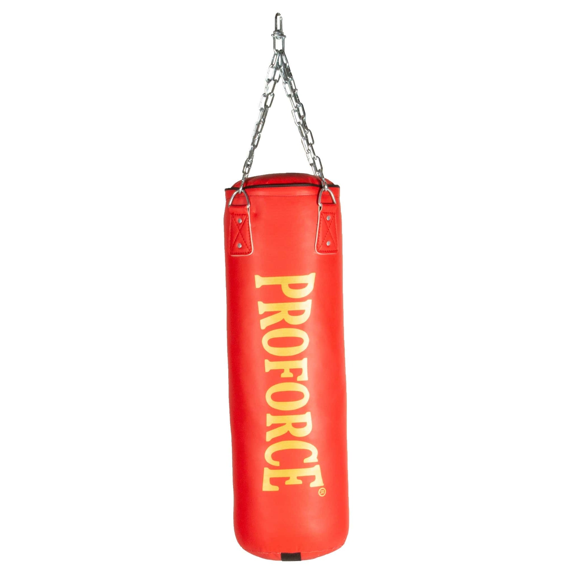 proforce Sporting Goods 50 lbs / red/gold ProForce Ultra Plus Heavy Bag 50 lb boxing kickboxing bag