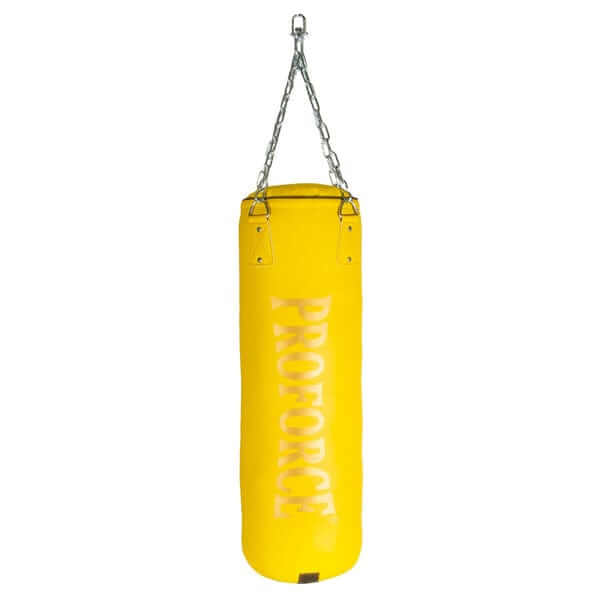proforce Sporting Goods 50 lbs / yellow ProForce Ultra Plus Heavy Bag 50 lb boxing kickboxing bag