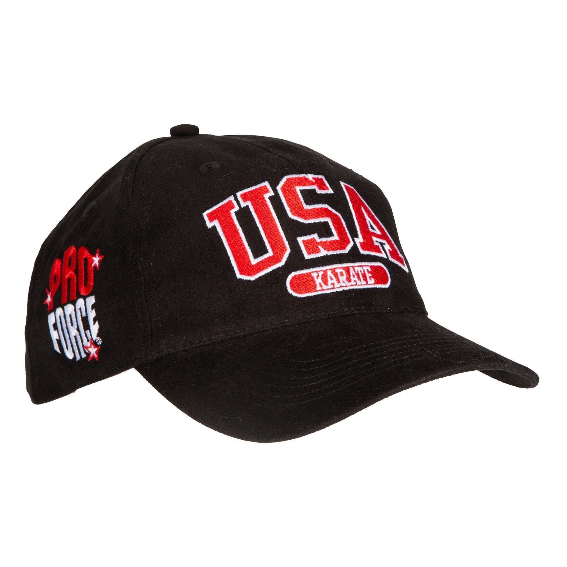 ProForce sporting goods adjustable / black ProForce USA Baseball Karate Martial Art Hats