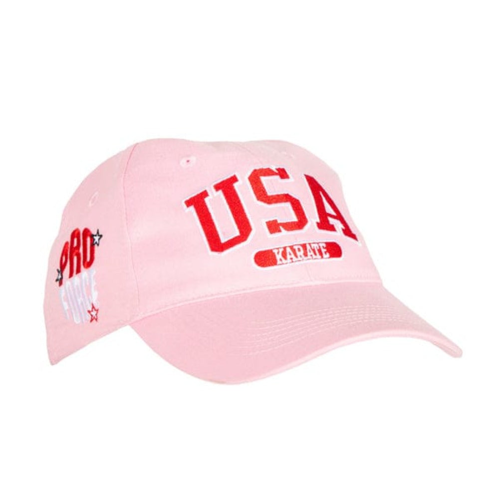 ProForce sporting goods adjustable / pink ProForce USA Baseball Karate Martial Art Hats