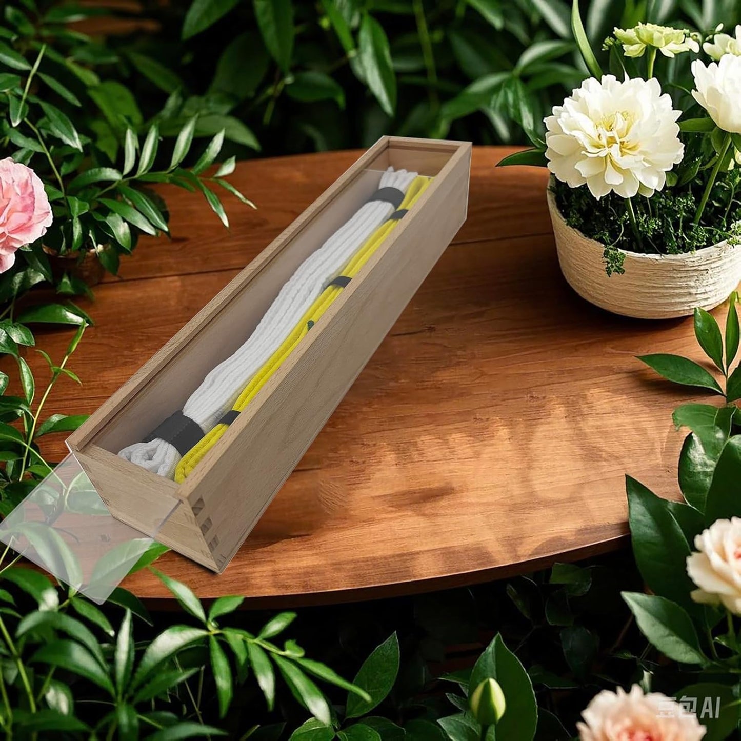 ProForce sporting goods Beechwood Martial Arts Belt Display Case Shadow box