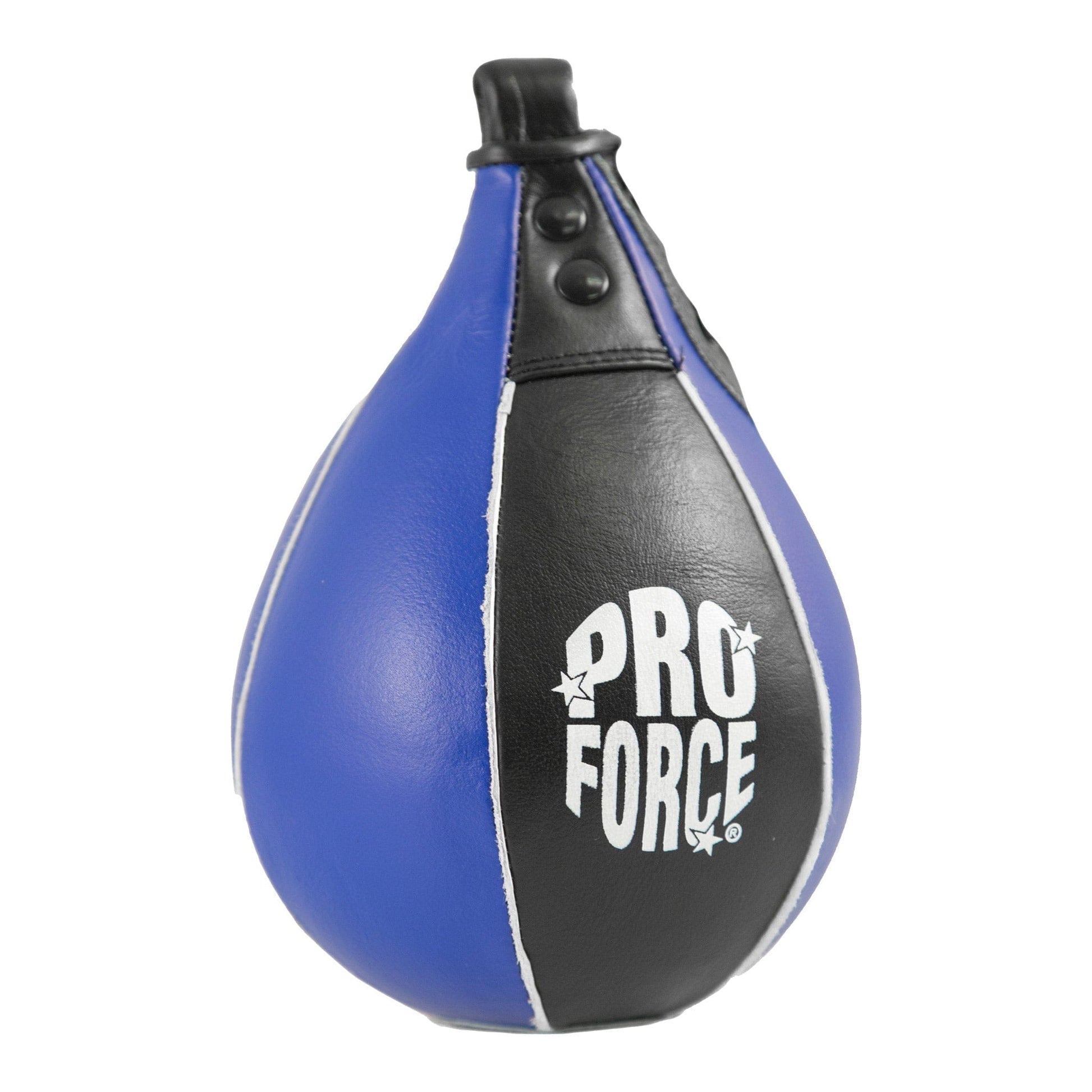 ProForce sporting goods black/blue / medium 6x9 ProForce Leather Speed Bag Martial Arts Boxing