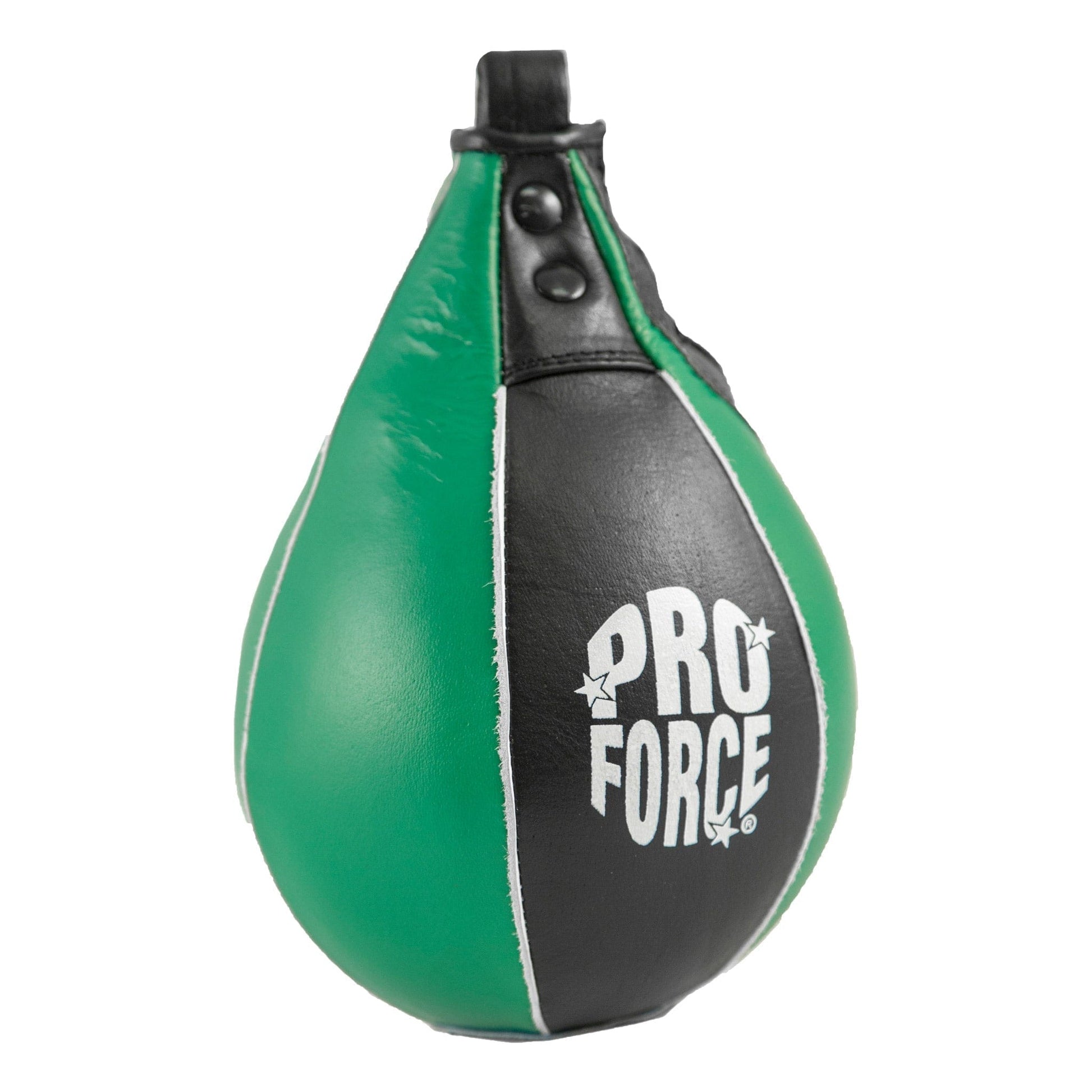 ProForce sporting goods black/geen / medium 6x9 ProForce Leather Speed Bag Martial Arts Boxing