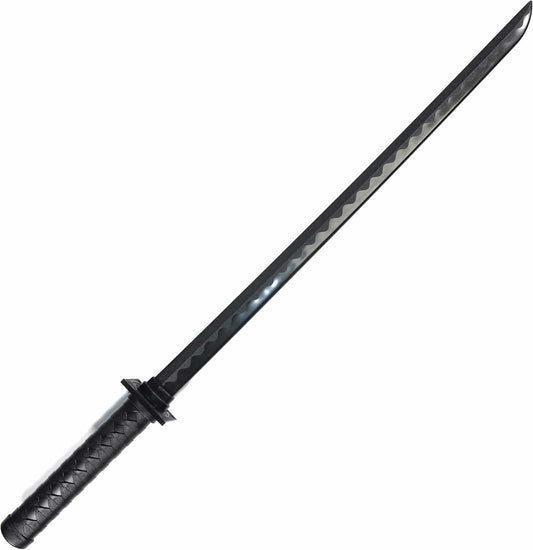 ProForce sporting goods Black Polypropylene Ninja Ninjutsu Practice Sword  Training Sword 34 inch