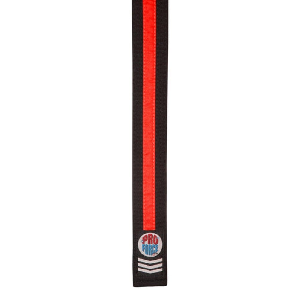 ProForce sporting goods Black/Red / 3 ProForce® 2" Ultra Martial Arts Belt Black and red