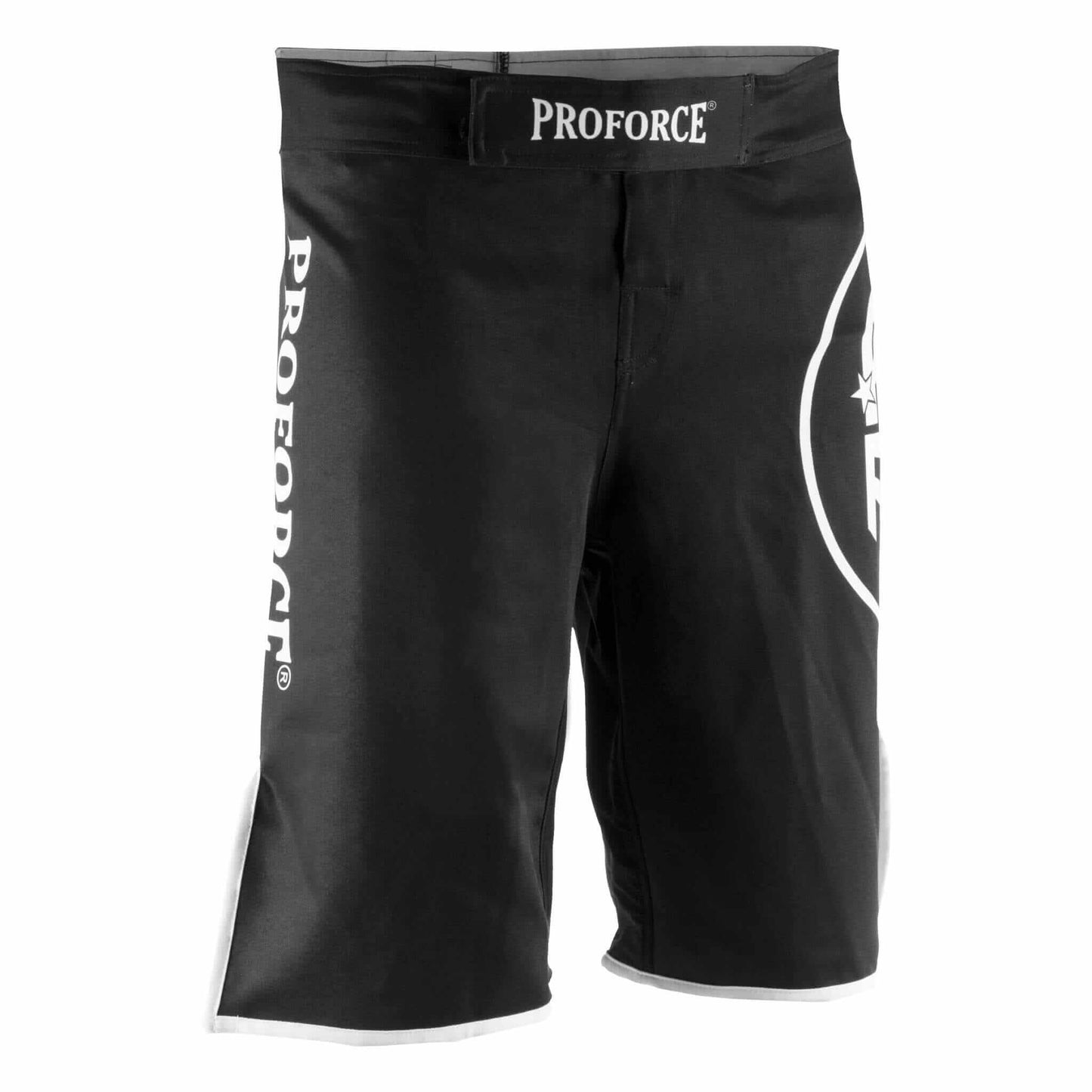 ProForce sporting goods black/white / 26" ProForce Combat MMA Shorts BJJ Jiu Jitsu MMA