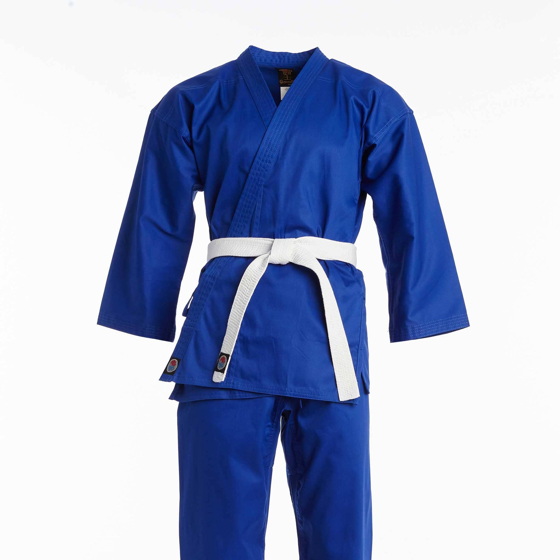 ProForce sporting goods blue / 000 child xx-Small ProForce Gladiator 7.5 oz Karate Uniform - Blend red or blue
