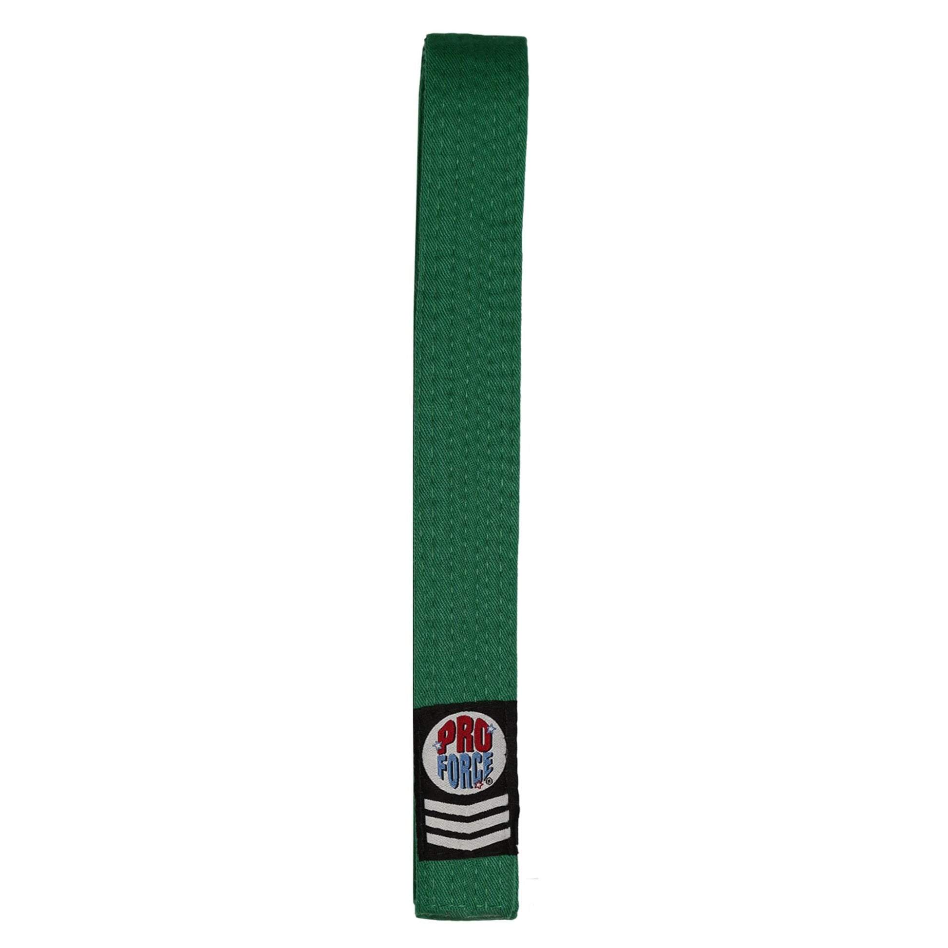 ProForce sporting goods Green / 0 child small ProForce II 1.5 inch Double Wrap Solid Karate Belts