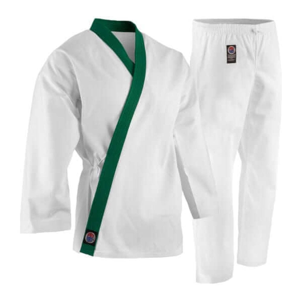 ProForce sporting goods Green / 00- 4'4"/60 lbs ProForce 8 oz GUP Green Trimmed TSD Uniform