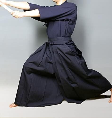 ProForce sporting goods Kendo Uniform Men's Hakama Pants Traditional Martial Arts Wear