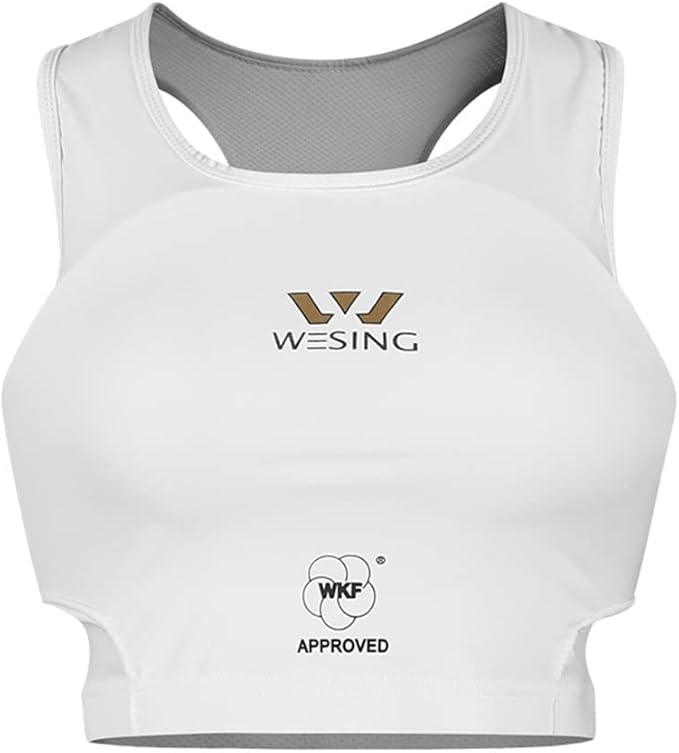 ProForce Sporting Goods Medium WESING WKF Approved Karate Chest Protector for Women