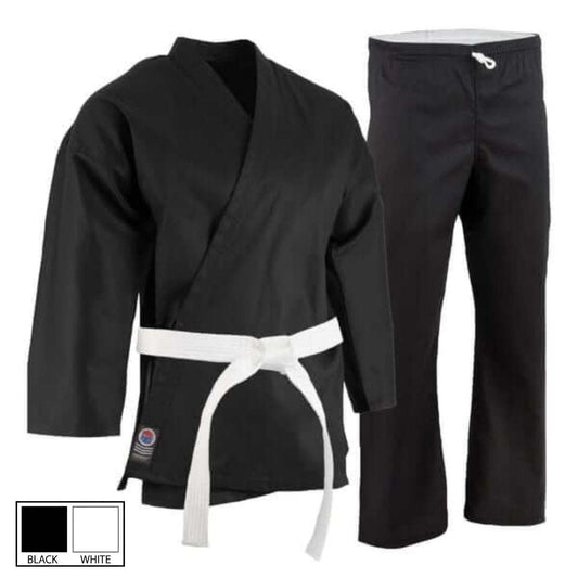 ProForce sporting goods ProForce 5 oz Karate Uniform Elastic Drawstring Pants - 55/45 Blend