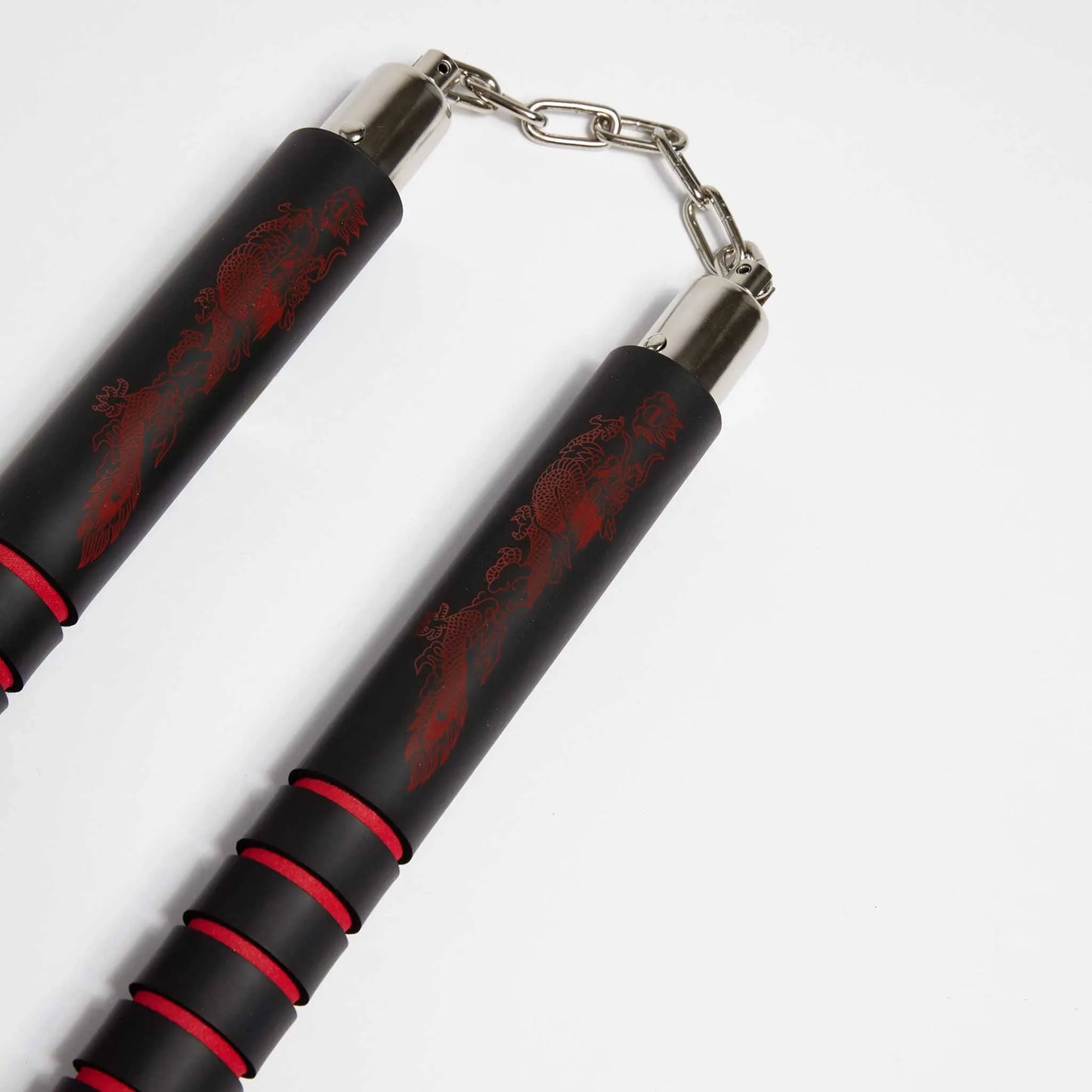ProForce sporting goods ProForce Foam Speedchuck Nunchaku Dragon Design 12 inch with chain