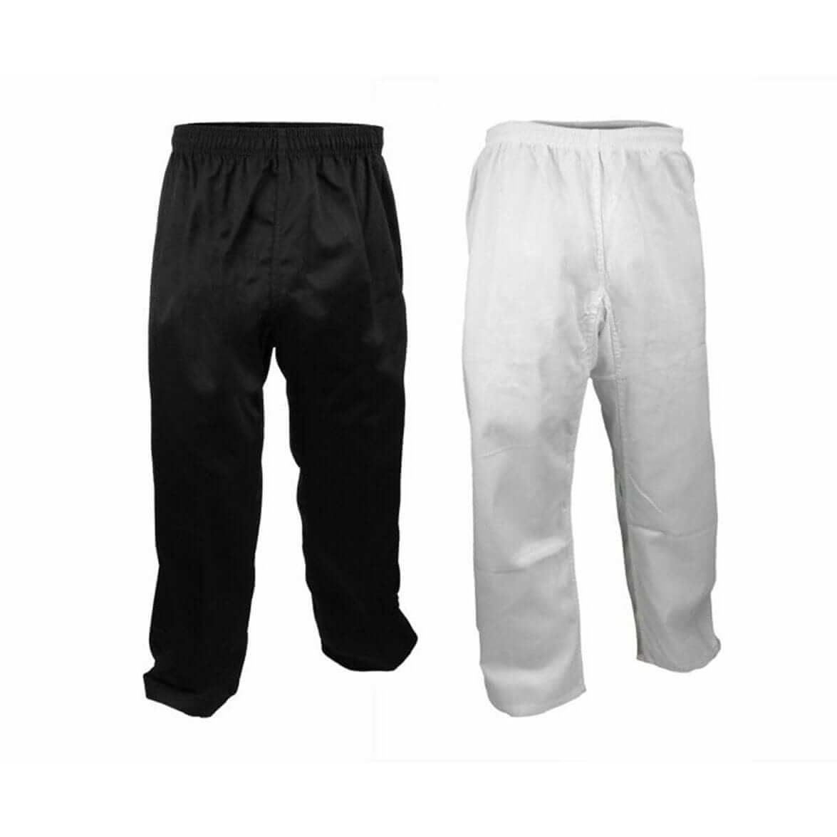ProForce sporting goods ProForce Gladiator 6 oz Karate Pants  55/45 Blend black or white